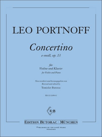 Concertino e-moll op.13  für Violine und Klavier  