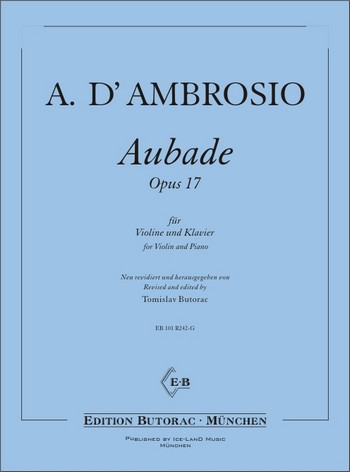 Aubade op.17&nbsp;&nbsp;für Violine und Klavier&nbsp;&nbsp;
