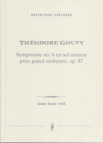 Sinfonie g-Moll Nr.6 op.87  für Orchester  Studienpartitur