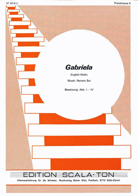 Gabriela  für Akkordeon   