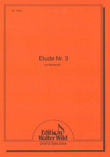 Etude Nr.3   für Akkordeon solo  