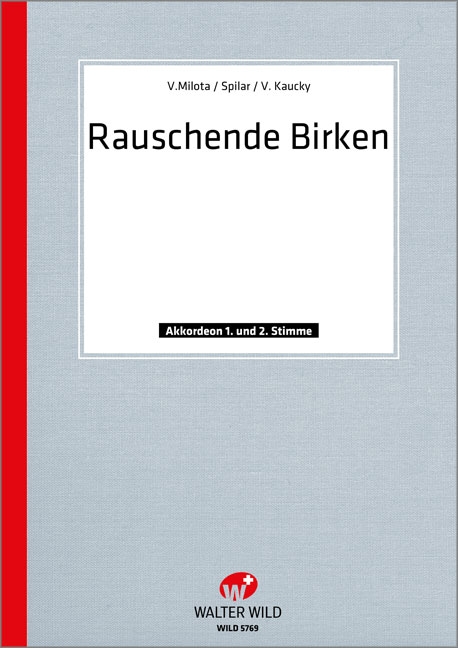 Rauschende Birken  für Akkordeon (1. und 2..Stimme)  