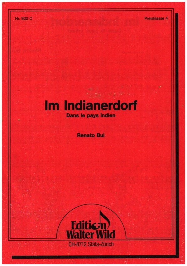 Im Indianerdorf  für Akkordeon  