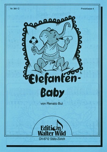 Elefanten Baby  für Akkordeon  