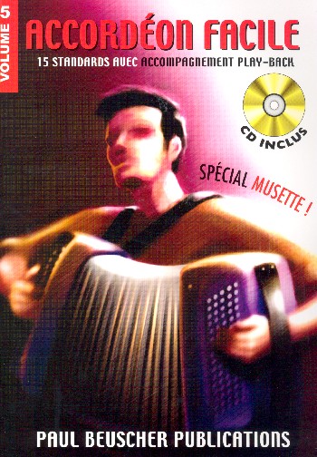 Accordeon facile vol.5 (+CD)  pour accordion  