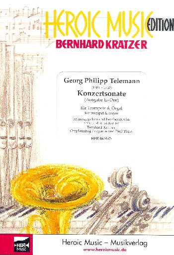 Konzertsonate (Es-Dur)&nbsp;&nbsp;für Trompete (B/Es) und Orgel&nbsp;&nbsp;