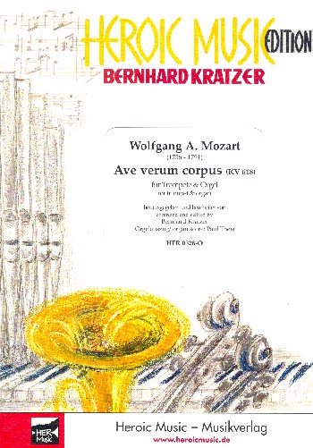 Ave verum (As-Dur)&nbsp;&nbsp;für Trompete und Orgel&nbsp;&nbsp;
