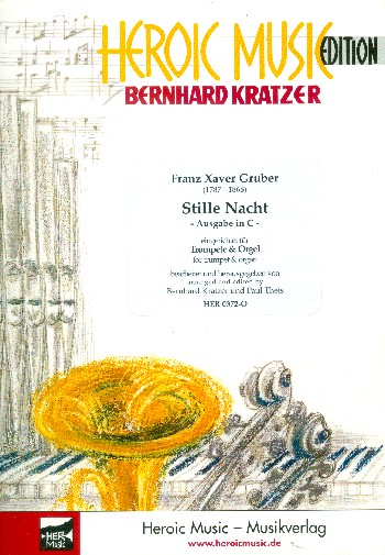 Stille Nacht  für Trompete (B/C) und Orgel  