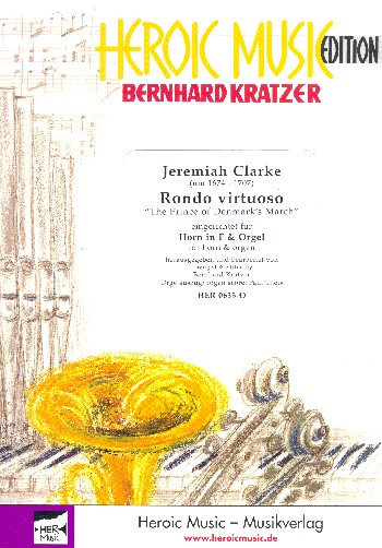 The Prince of Denmark's March  für Horn in F und Orgel  