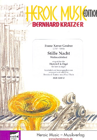 Stille Nacht heilige Nacht  für Horn in F und Orgel  