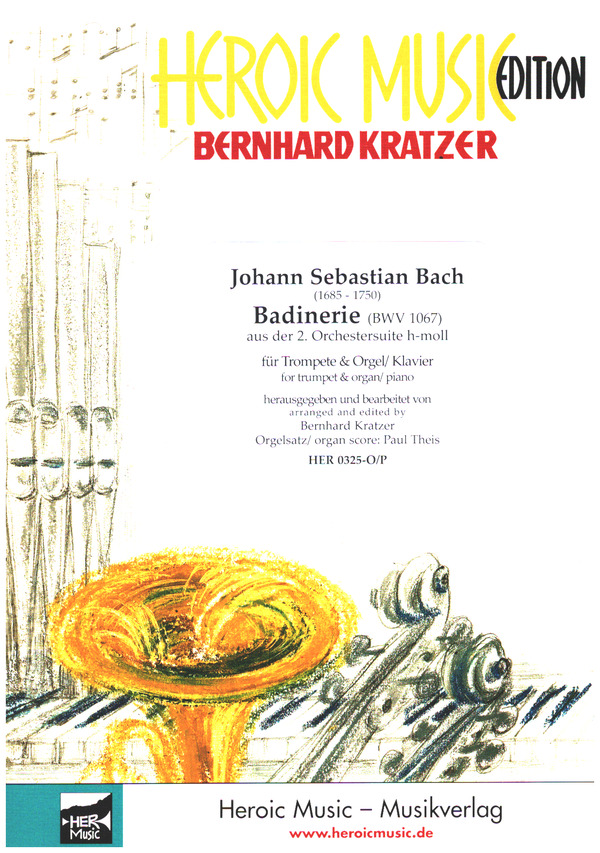 Badinerie (BWV 1067) aus der 2. Orchestersuite h-moll  für Trompete und Orgel/Klavier  