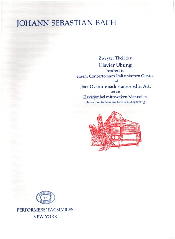 Clavier Übung Teil 2&nbsp;&nbsp;&nbsp;&nbsp;