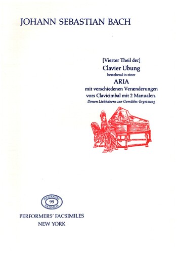 Clavier Ubung Band 4&nbsp;&nbsp;für Cembalo&nbsp;&nbsp;