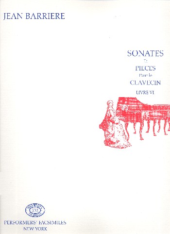 Sonates et pièces de clavecin vol.6    Faksimile