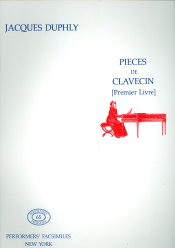 Premier livre de pièces de clavecin    Faksimile