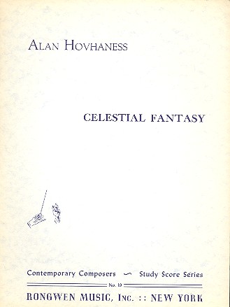 Celestial Fantasy op.44  for string orchestra  study score
