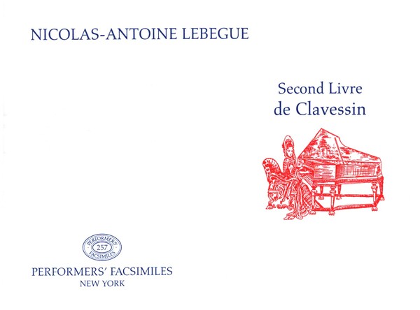 Second livre de clavecin    Facsimile
