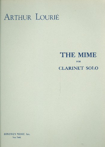 The Mime  for clarinet  