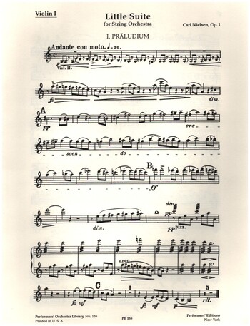 Little Suite op.1  for string orchestra  parts (2-4-3-2-2)