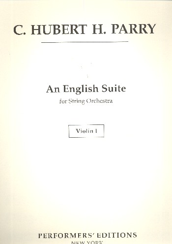 An english Suite  for astring orchestra  parts (4-4-3-2-2)