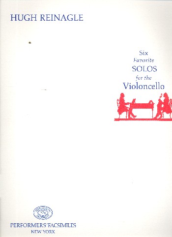 6 favorite Solos  for violoncello  
