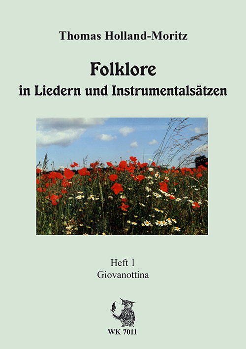 Holland-Moritz, Thomas&nbsp;&nbsp;Remscheider Reihe Folklore - Giovanottina - Partitur und Stimmen&nbsp;&nbsp;