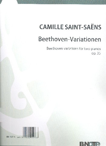 Variationen über ein Thema von Beethoven op.35&nbsp;&nbsp;für 2 Klaviere&nbsp;&nbsp;Spielpartitur