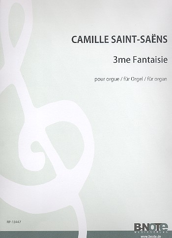 Fantasie C-Dur op.157&nbsp;&nbsp;für Orgel&nbsp;&nbsp;