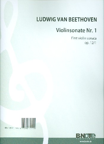 Sonate Nr.1 op.12,1&nbsp;&nbsp;für Violine und Klavier&nbsp;&nbsp;