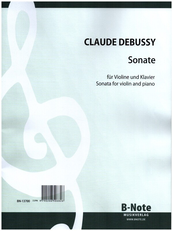 Sonate g-Moll&nbsp;&nbsp;für Violine und Klavier&nbsp;&nbsp;