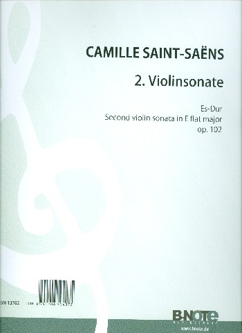 Sonate Es-Dur Nr.2 op.102&nbsp;&nbsp;für Violine und Klavier&nbsp;&nbsp;