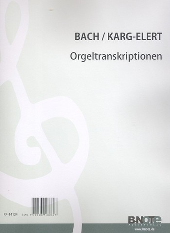 Transkriptionen&nbsp;&nbsp;für Orgel&nbsp;&nbsp;