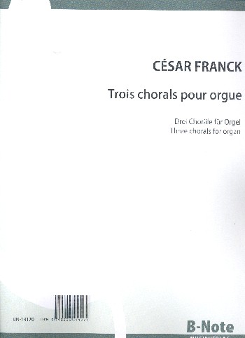 3 Chorals  pour orgue  