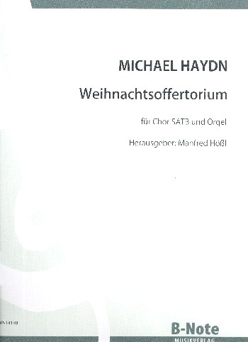 Weihnachtsoffertorium  für gem Chor und Orgel  Partitur (la)