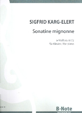 Sonatine a-Moll op.67,2&nbsp;&nbsp;ür Klavier&nbsp;&nbsp;