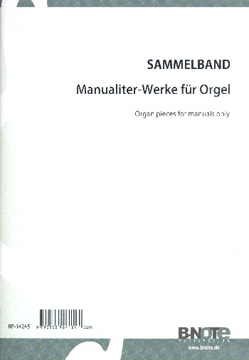 Manualiter-Werke der Romantik Band 1&nbsp;&nbsp;für Orgel&nbsp;&nbsp;
