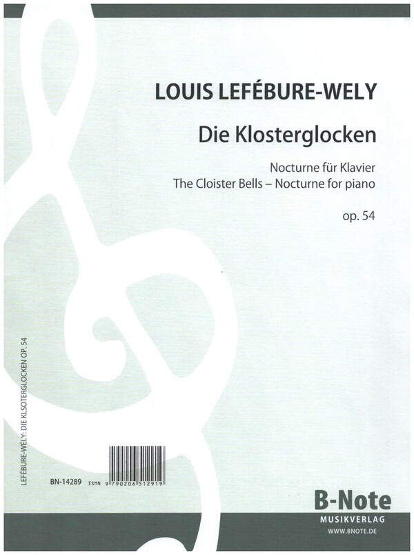 Die Klosterglocken op.54  für Klavier  