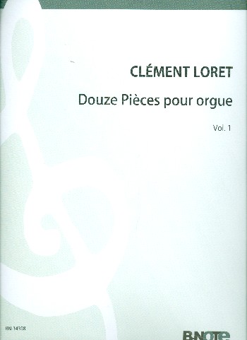 12 Pièces vol.1 (nos.1-6)  für Orgel  