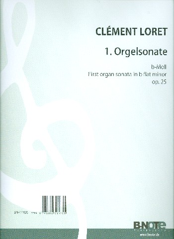 Sonate b-Moll Nr.1 op.25  Orgel  
