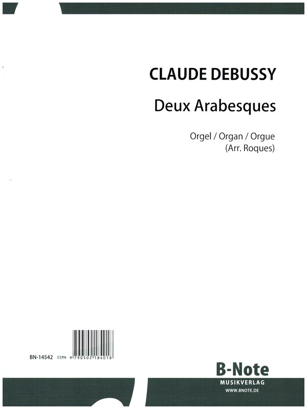 2 Arabesquen  für Orgel  