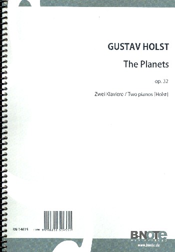 The Planets op.32&nbsp;&nbsp;für 2 Klaviere&nbsp;&nbsp;Partitur