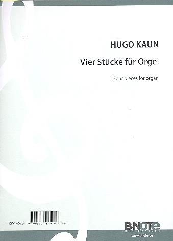 4 Stücke  für Orgel  