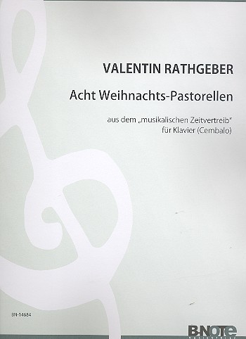 8 Weihnachts-Pastorellen  für Klavier (Cembalo)  