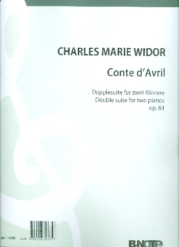 Conte d'Avril op.64  für 2 Klaviere zu 4 Händen  Stimmen