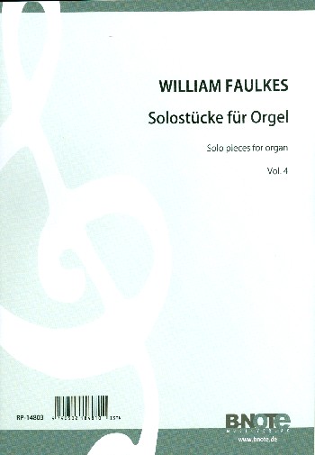 Solostücke für Orgel Band 4&nbsp;&nbsp;für Orgel&nbsp;&nbsp;