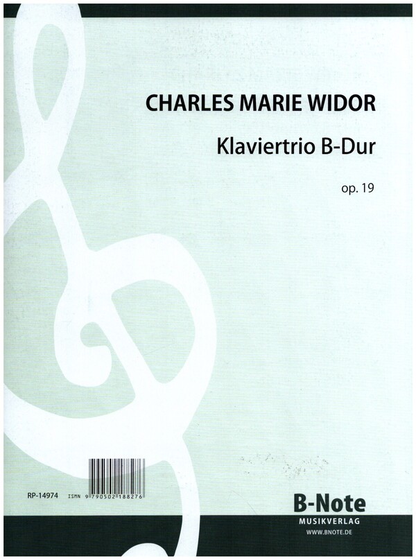 Trio B-Dur op.19&nbsp;&nbsp;für Violine, Violoncello und Klavier&nbsp;&nbsp;Stimmen