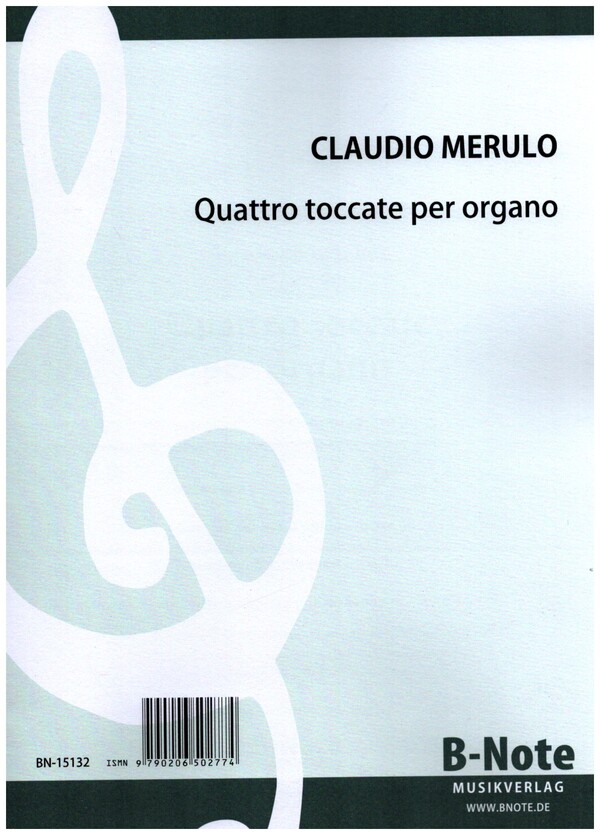 Quattro toccate per organo  für Orgel  