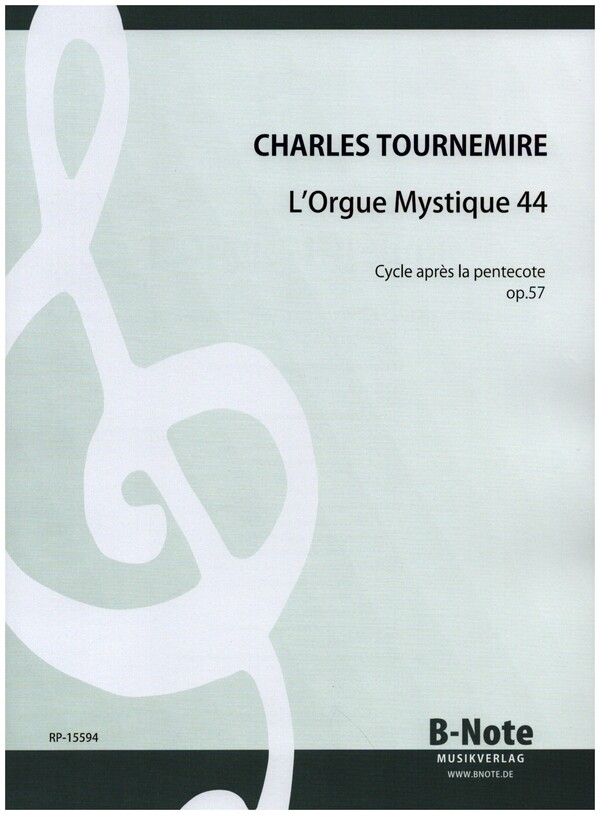L'Orgue Mystique 44 op.57  für Orgel  