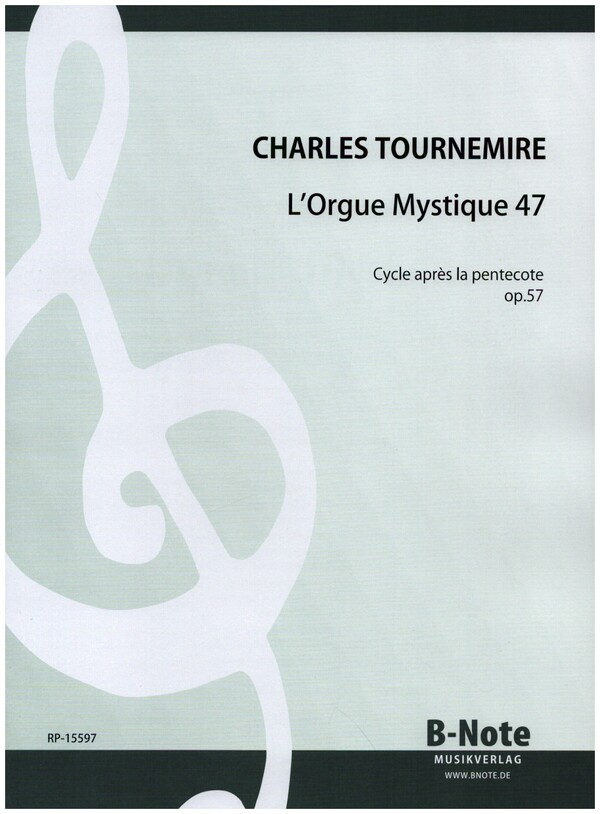 L'Orgue Mystique 47 op.57  für Orgel  