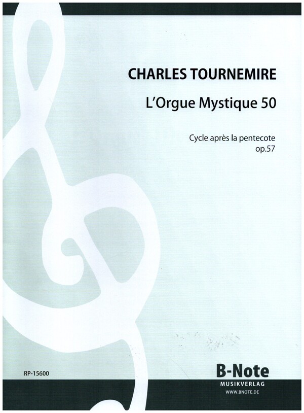 L'Orgue Mystique 50 op.57  für Orgel  